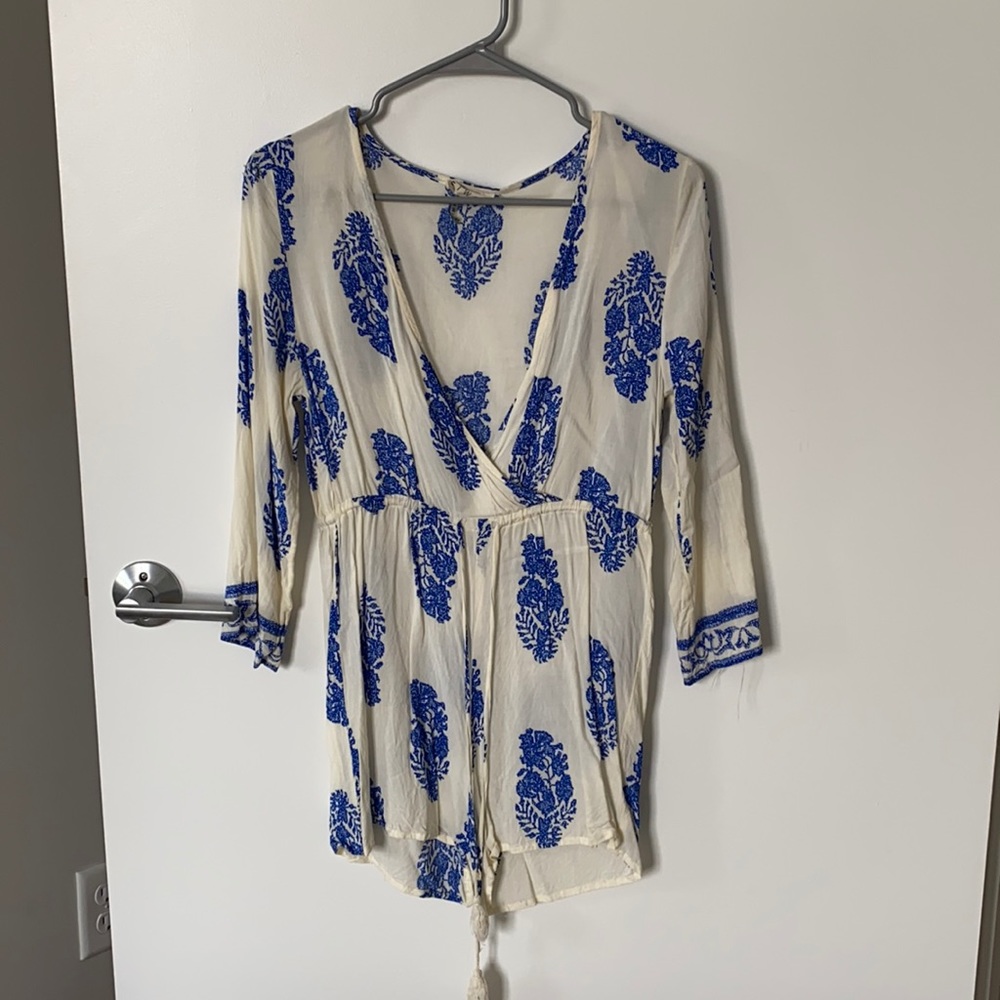 3/4 Sleeve Romper